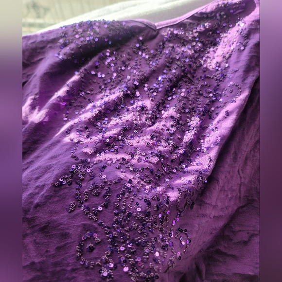 Plus Size Sheer Sequin Tank Size 2x (18/20W) - Picture 4 of 4